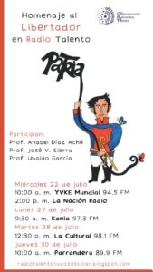 Radio Talento rinde tributo a Simón Bolívar